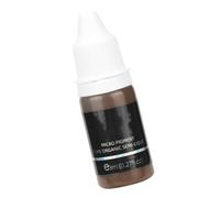 Cabilock Pigmento para Tatuajes Semipermanente Cejas 8ml Color Café Claro Natural Vegetal para Micropigmentación Maquillaje Profesional Suministros para Salones