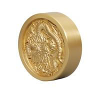 Cabilock Pisapapeles Redondo de Latón para Caligrafía Peso de Papel Compacto y Elegante para Escritorio Decoración Cultural Fácil Limpieza y Mantenimiento