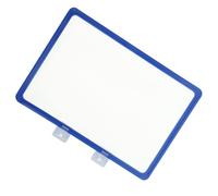 Cabilock Pizarra Magnética Azul con Doble Imán Etiquetas de Precio Borrables para Almacén y Supermercado Señalización Flexible y Portátil para Clasificación y Exhibición de Productos
