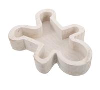 Cabilock Plato Decorativo para Servir Snacks y Postres Fiestas de Navidad Bandeja Multifuncional para Frutas y Dulces Decoración Festiva para Mesa Navideña