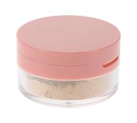 Cabilock Polvo Fijador de Maquillaje Facial 1 Unidad Tono 2 Claro Control de Grasa Resistente al Sudor Fórmula Ligera para Pieles con Imperfecciones con Borla Aplicadora para Uso Diario