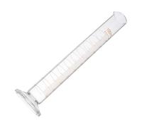 Cabilock Probeta y Vertido Exacto de Vidrio Grueso Graduada de 100ml para Laboratorio Medición Precisa Adecuado para Trabajo en Química y Experimentos Científicos