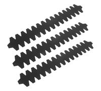 Cabilock Protector de Marco para Raqueta de Tenis 3 Piezas Cinta Adhesiva Antirayaduras para Borde y Cabeza Material Resistente para Entrenamientos Partidos y Viajes Deportivos