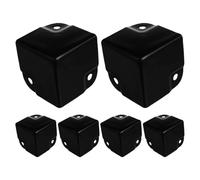Cabilock Protectores de Esquinas de Metal para Cajas de Amplificadores y Muebles, 6 Piezas de 35 MM para Protección y Decoración en Escenarios Musicales