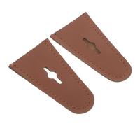 Cabilock Protectores para Punta de Extremidades Recurvas, 2 Piezas, Manga de Punta Marrón Resistente Intemperie, Accesorio para Tiro al Aire Libre Que Reduce Vibraciones y Prolonga Vida