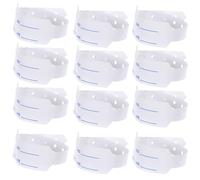 Cabilock Pulseras de Identificación Médica Desechables para Adultos 100 Unidades Tamaño Adulto Color Blanco Resistentes al Agua Desgarro Etiquetas para Información Rápida Hospitales y