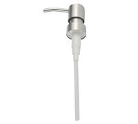 Cabilock Punta De Bomba De Botella De Acero Inoxidable Cabezal Dispensador De Presión Repuesto para Jaboneras y Lociones Adecuado para Hogar y Baño Dientes