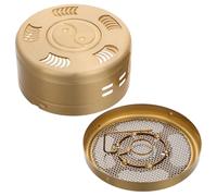Cabilock Quemador de Moxa de Cobre sin Humo Diseño Portátil y Elegante para Uso Doméstico Caja de Moxibustión Ajustable y Fácil de Limpiar