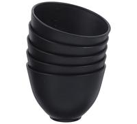 Cabilock Recipiente de Silicona Antideslizante para Mascarillas Faciales Tazón de 105X7 CM 5 Piezas para Mezclar Mascarillas Caseras y Uso Salones de Belleza Accesorio Práctico para