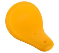 Cabilock Reemplazo De Asiento De De Plástico De Grado Comercial - Cojín De Columpio Amarillo Resistente A La Intemperie De 35 Cm para Patio De Juegos/Parque