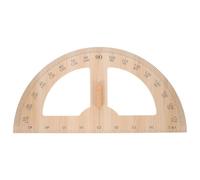 Cabilock Regla Reutilizable de Madera para Enseñanza en Aula, Herramienta de Medición para Actividades y Dibujo, Demostración de Resolución Geométrica para Estudiantes y Educadores