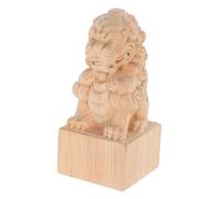 Cabilock Remates De Madera Maciza para Postes De Cercas 7.5x4 Cm Tallados Decoración Clásica Puente Romano Uso Interior y Exterior Pack 2 Unidades