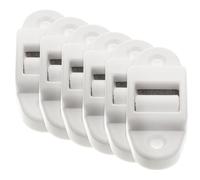 Cabilock Rodillo Guía para Correa de Persiana Enrollable de Plástico 14 Mm Cepillo Limpiador, Paquete de 6 Unidades, Accesorio Compacto para Reducción de Fricción y Ahorro Energético