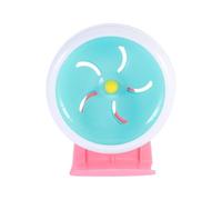 Cabilock Rueda de Ejercicio para Hámster de Plástico PP, Máquina de Correr Silenciosa de 11 Cm para Jaula de Hámster y Tienda de Mascotas Color Aleatorio