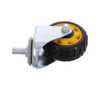Cabilock Ruedas Giratorias de Caster para Gato Hidráulico Ruedas de Reemplazo para Gato de Suelo para de Automóviles