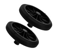 Cabilock Ruedas para Cubo de Basura de Exterior 80-240 L, Poleas Duraderas de Repuesto, Eje Sólido Resistente, Compatibles Contenedores Grandes, Uso Residencial y Público, Paquete de 2