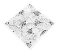 Cabilock Sello de Flores de Goma Transparente para Diario Alta Durabilidad y Fácil Alineación Adecuado para Journaling y Decoración de Álbumes de Recortes