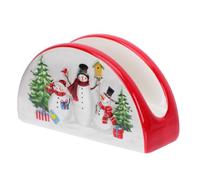 Cabilock Servilletero Cerámico De Navidad Con Diseño Nórdico Para Mesa De Cocina Y Restaurante Porta Servilletas Decorativo Con Motivo Navideño Ideal Para Uso Diario Y Reuniones Festivas