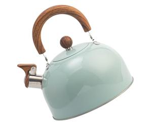 Cabilock silbato tetera hervidor eléctrico verde tetera eléctrica dispensadores Calentador urna de agua caliente water boiler water heater hornillo gas teteras olla sonora Acero inoxidable