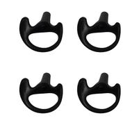 Cabilock Silicona Ecológica Negro Pequeño 2 Pares Inserto de Auricular para Bobina Acústica Auricular para Radioaficionado Uso en Seguridad Uso en Deporte