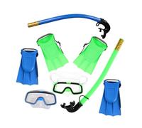 Cabilock Snorkel Infantil Compacto y Ligero Gafas y Tubo de Respiración para Equipo de Buceo Portátil para Natación Segura y Vista Clara
