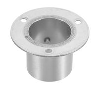 Cabilock Soporte De Barra De Ropa con Brida De Acero Inoxidable Engrosado para Armario, Resistente, para Cortinas, para Casa, Hotel, Centro Comercial