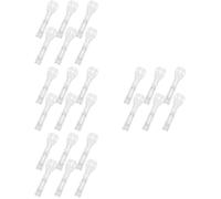 Cabilock Soporte De Montaje De Código para Cortinas para Instalación Techo Y Pared Accesorios Resistentes Y Duraderos para Cortinas 6 Piezas X 4