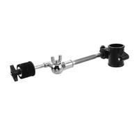 Cabilock Soporte de Montaje para Platillos de Batería Electrónica, Abrazadera de Brazo Recto Metálica Ajustable, Accesorio de Herrajes para Rack, Compatible Configuración de Percusión