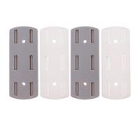 Cabilock Soporte De Regleta De Enchufes Wall Mount Fijador Autoadhesivo Para Almacenamiento De Enchufes Organizador De Cables Sin Perforaciones Para Paredes Color Aleatorio