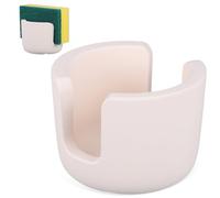 Cabilock Soporte Esponja Diatomita para Fregadero Organizador Acero Inoxidable Multifuncional para Estropajos Esponjas y Cepillos de Cocina Accesorios Prácticos para Limpieza de Fregadero