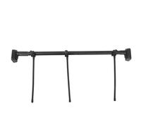 Cabilock Soporte para Plantas Colgantes y Guirnaldas Ajustable de Metal Negro Mate Resistente y Reutilizable con Instalación sin Daños para Marcos de Puerta de Decoraciones Navideñas