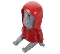 Cabilock Soporte para Teléfono de Resina Moai Gris Base Estable Soporte para Celular Portátil y Decorativo Adecuado para Mesa Cama y Sofá