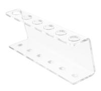 Cabilock Soporte para Tubos de Ensayo Hidropónicos de Acrílico Transparente Estante Multifuncional para Exhibición y Almacenamiento Diseño Poroso para Jardinería y Decoración del Hogar