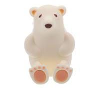 Cabilock Soporte Seca Cepillos para Ventosa de Silicona Dientes y Forma de Oso Beige, Compatible Mantiene la Cabeza Mayoría para Decoración del Hogar