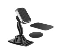 Cabilock Soporte Teléfono Magnético Coche Adhesivo para Salpicadero Soporte Móvil con Fuerte Sujeción y Rotación Compatible Smartphones y GPS Color Gris Patrón