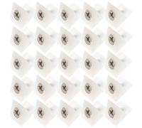Cabilock Soportes Inferiores y Cuñas para Muebles Tornillos, Juego de 106 Piezas para Reparación y Refuerzo de Cajones y Gabinetes Blancos