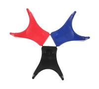 Cabilock Soportes para Patadas de Rugby 3 Piezas Negro Azul Rojo tee Profesional Antideslizante para Entrenamiento de Fútbol Americano Suministros Deportivos para Práctica al Aire Libre