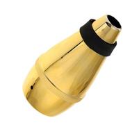 Cabilock Sordina Quitar Ligera para Dorado de Plástico Trompeta Fácil Diseño de Poner y Reducir el Ruido Práctica en Instrumentos de Viento