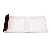 Cabilock Tabla de Exhibición de Uñas Café 120 Colores Libro de Muestras para Arte de Uñas Tarjeta de Colores de Gel para Manicura Profesional y Práctica de Esmalte Gel