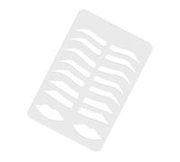 Cabilock Tablero Acrílico para Dibujar Cejas 1 Unidad Molde para Practicar Cejas Plantillas Profesionales para Maquillaje Expertos y Principiantes Uso Salón y Entrenamiento