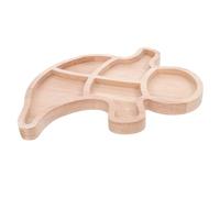 Cabilock Tablero de Charcutería de Madera Forma de Fantasma para Halloween Bandeja Dividida para Verduras Frutas y Quesos Decoración Festiva para Fiestas y Cocina Interior
