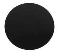 Cabilock Tablero Redondo Giratorio Eléctrico Negro de PVC para Fotografía y Transmisión, Estable sin Deformaciones Rotación