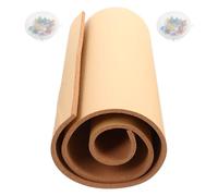 Cabilock Tablón de Mensajes de Corcho Autoadhesivo Rectangular 60X30 CM Rollo de Corcho Natural 2 Cajas de Chinchetas Tablero para Notas Fotos y Anuncios en Oficina y Hogar