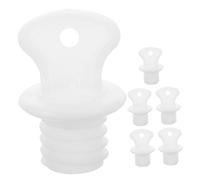 Cabilock Tapa De Llenado De Botella De Agua Caliente De 6 Piezas Tapa De Rosca De Sellado De Repuesto Para Calor A Prueba De Fugas