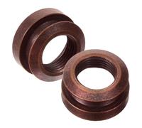 Cabilock Tapas para Botón de Correa de Guitarra Acústica 2 Piezas Adaptador de Conexión de Entrada 3/8-32 Rosca Accesorio de Latón para Clavija de Pastilla Mantenimiento Profesional de