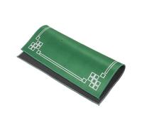 Cabilock Tapete de 70cm Mahjong Antideslizante para Cuadrado de Mesa Resistente en Desgaste y Manchas , Funda Multiusos Color Verde para Juegos de Cartas y Póker
