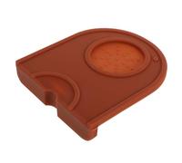 Cabilock Tapete de Silicona Antideslizante para Prensar Café Tamaño Pequeño Color Café Resistente al Calor Accesorio para Máquinas de Espresso y Cocina Alfombrilla para Encimera 1