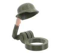 Cabilock Tapón de Sellado para Botellas de Cerveza Diseño de Soldado Verde, Material Plástico Fácil de Usar para Celebraciones y Ambiente de Fiesta Único