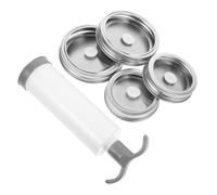 Cabilock Tapón de Tarro de Vacío de Acero Inoxidable y Abs para Conservación de Alimentos Sello Hermético y Sellador al Vacío para Envases y Frascos en Enlatado Estilo Aleatorio