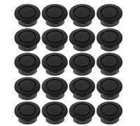 Cabilock Tapones de Plástico para Agujeros de Radar en Paragolpes de Coche, Compatibles Generales, Ajuste Preciso para Agujeros de 25-26mm, Paquete de 50 Unidades para Restauración